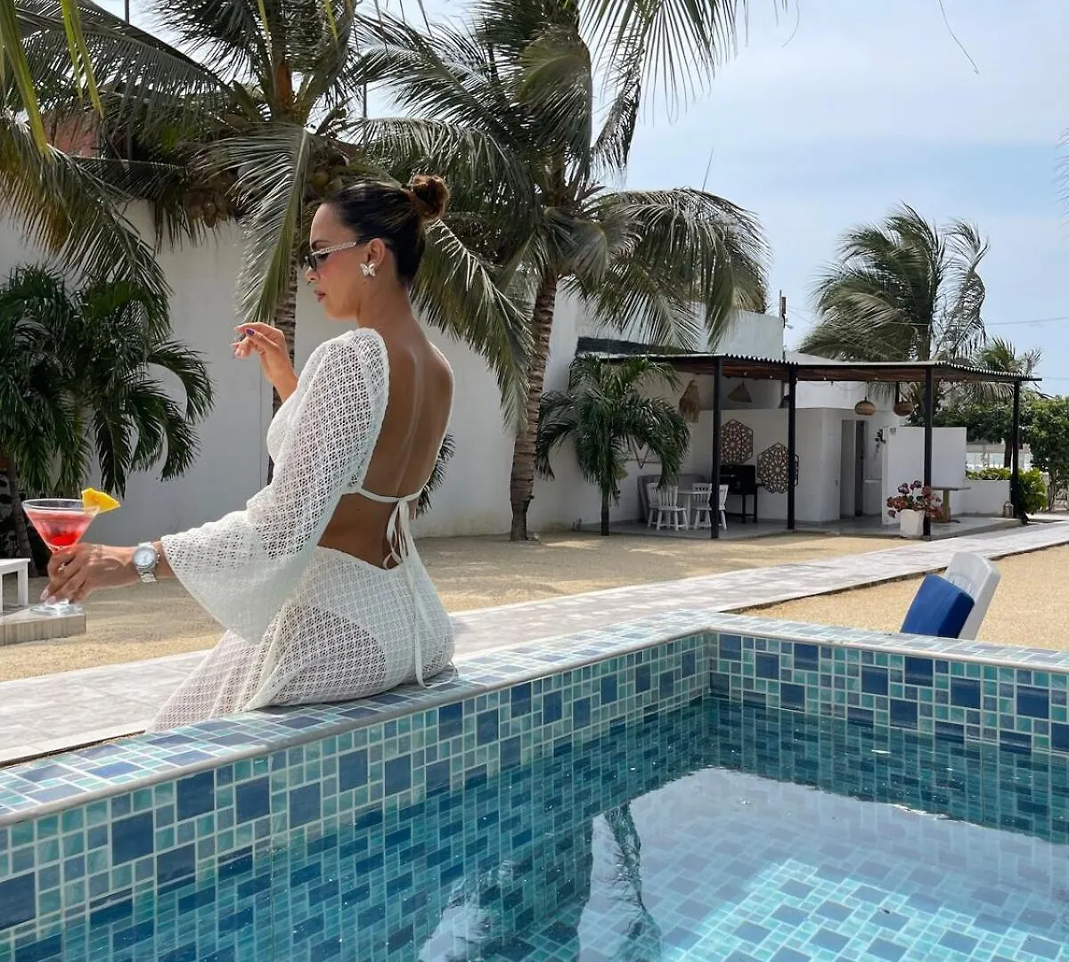 Exclusiva Villa Frente A La Playa Cartagena